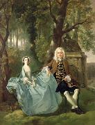 Portrait of Mr and Mrs Carter of Bullingdon House